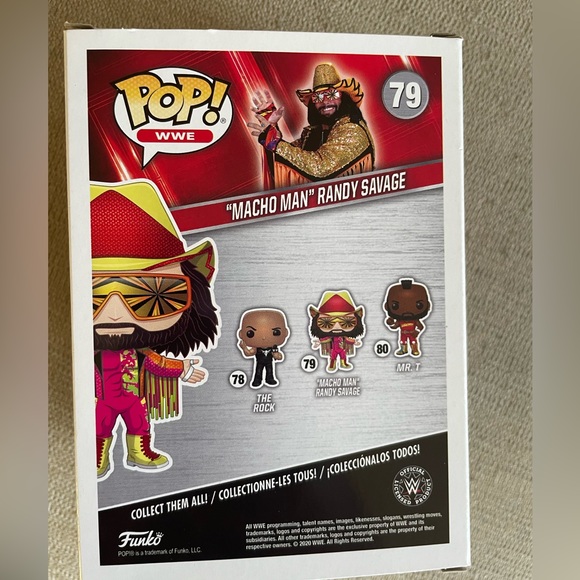 WWE Macho Man Randy Savage Funko POP - Picture 3 of 4